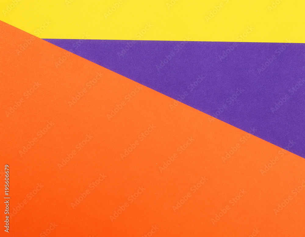 Color paper texture and background, isolated on white