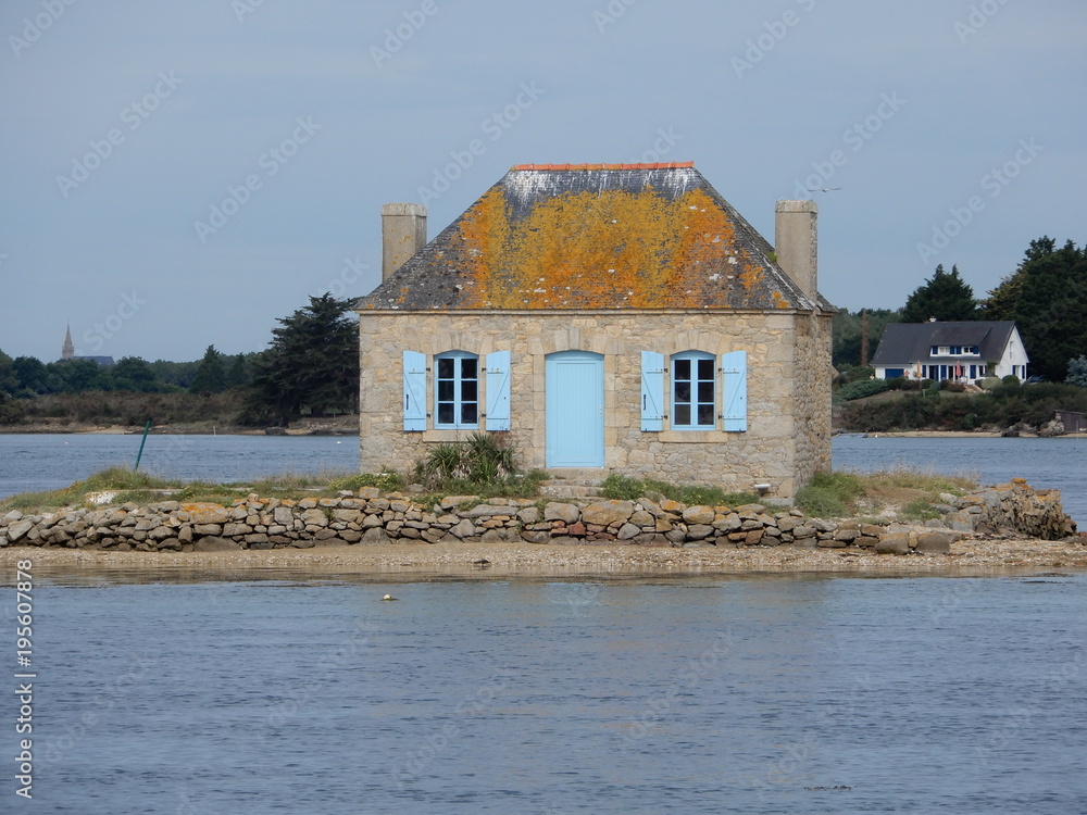 Obraz premium Saint-Cado, Morbihan, Bretagne, France