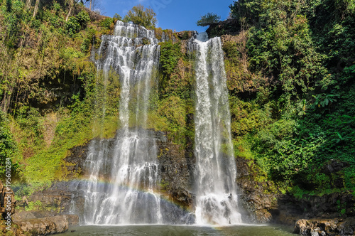 Tad Yuang Waterfalls in Bolaven Plateau, Laos