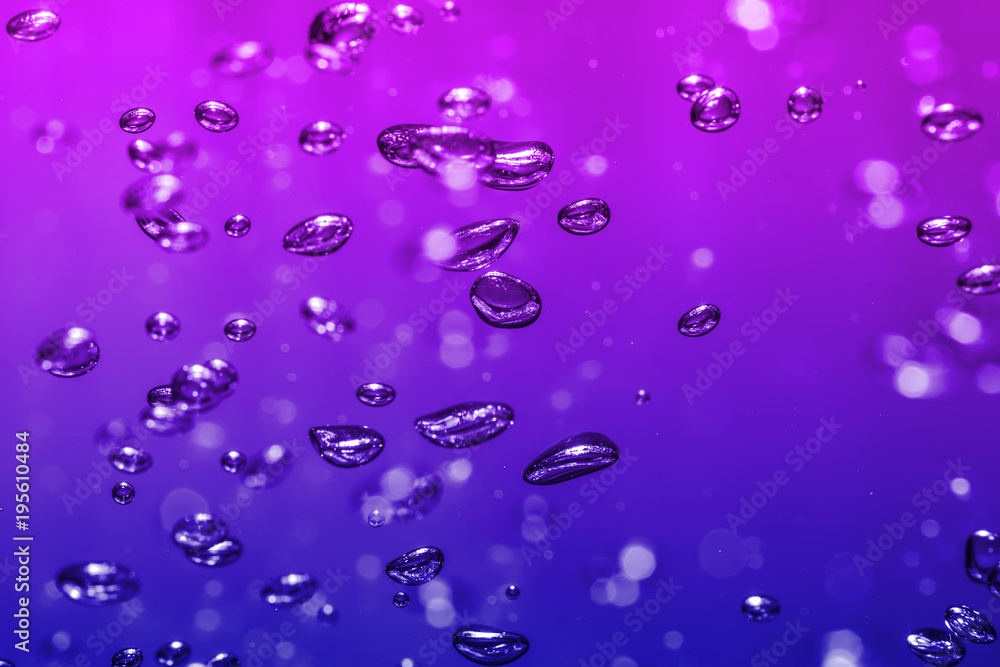 bubbles of different color in the water bright high lights bubbles of different color in the water bright high lights