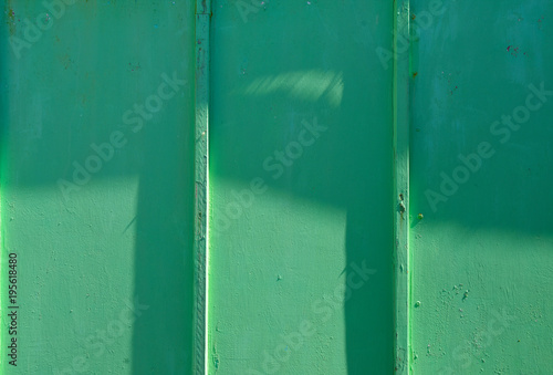 Green Shadowed Background Wall