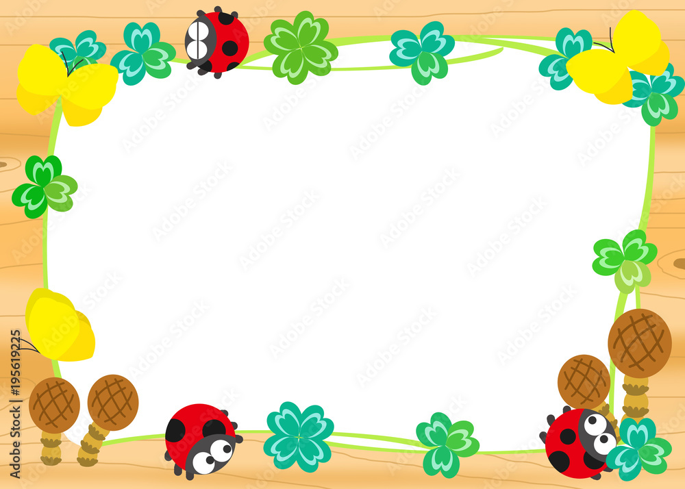 春のフレーム木目 Stock イラスト Adobe Stock 春のフレーム木目 Stock イラスト Adobe Stock