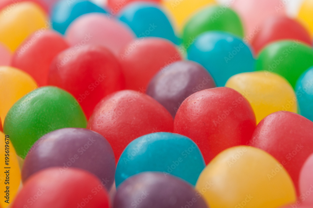 closeup of colorful round candies texture closeup of colorful round candies texture