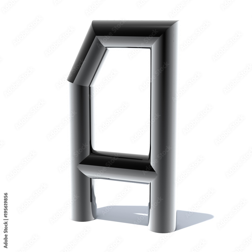 3D letters out of shiny silver stainless steel. Round pipe. Letters for engineers and heavy industry. 3D rendering. 3D letters out of shiny silver stainless steel. Round pipe. Letters for engineers and heavy industry. 3D rendering.