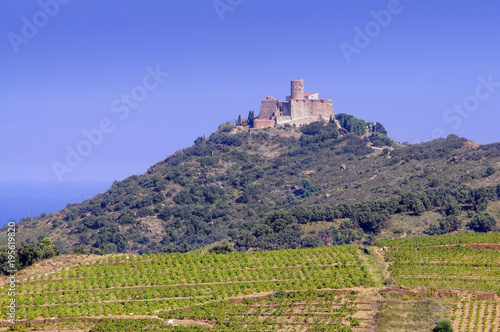 Saint Elme fortress, Languedoc-Roussillon, France