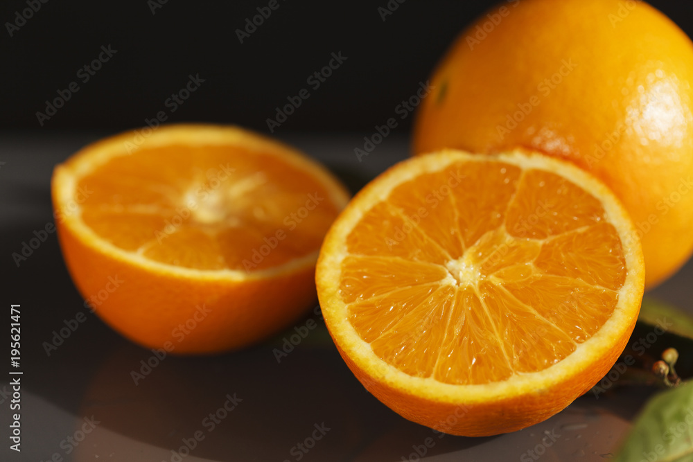 Una naranja abierta Una naranja abierta