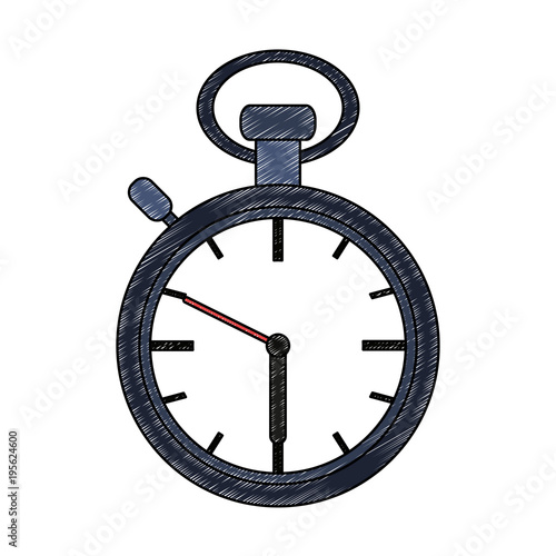 Vintage chronometer symbol vector illustration graphic design