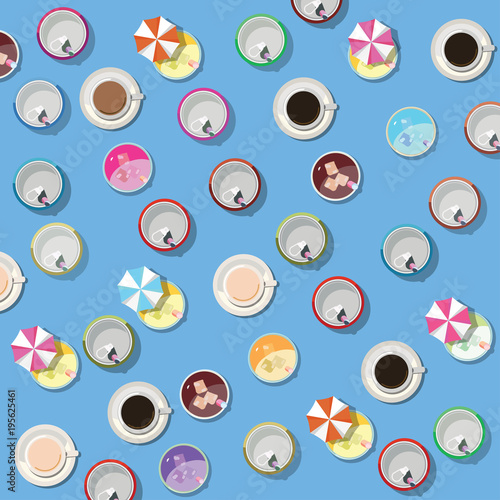 Summmer drink background