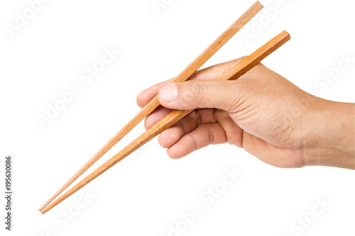 wooden chopsticks photo