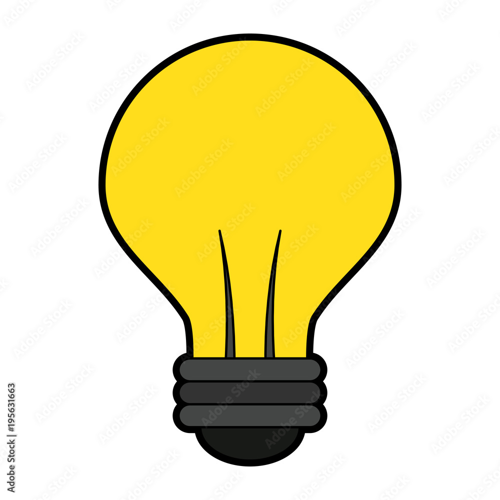 Bulb light energy vector illustration graphic design Bulb light energy vector illustration graphic design