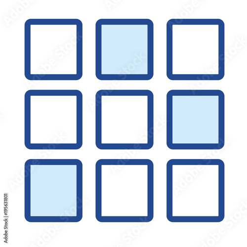 Raster Vector Icon