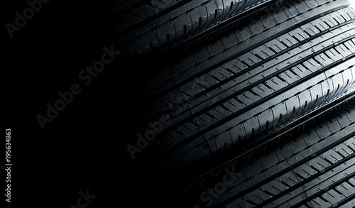 Tyre close up