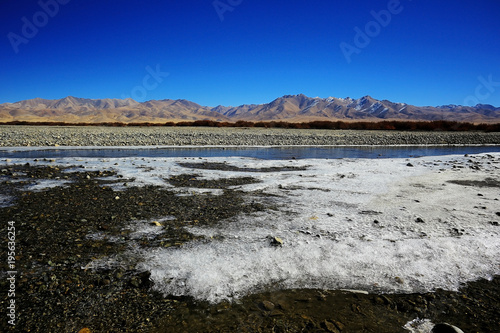 Tibetan landscape travel