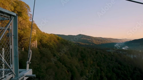 Unique SKYPARK AJ Hackett Sochi, Ahshtyrskaya gorge in the Mzymta river valley photo