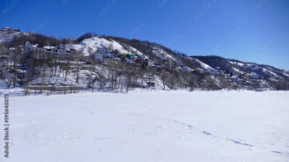 winter snowy landscape