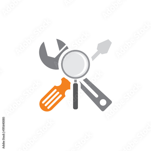 Wallpaper Mural Search Repair Logo Icon Design Torontodigital.ca