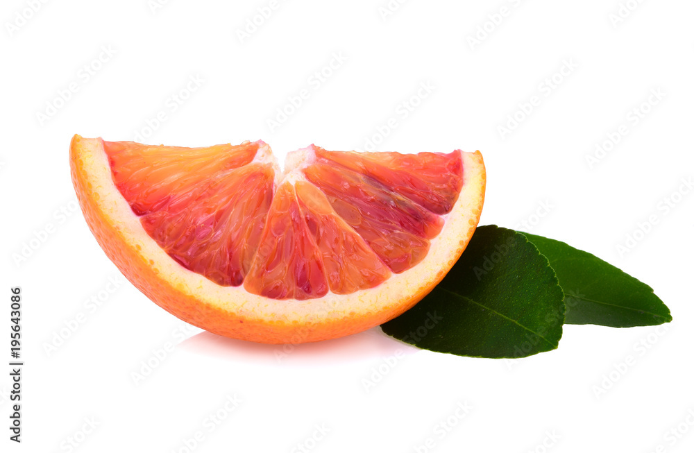 blood orange isolated on white background blood orange isolated on white background