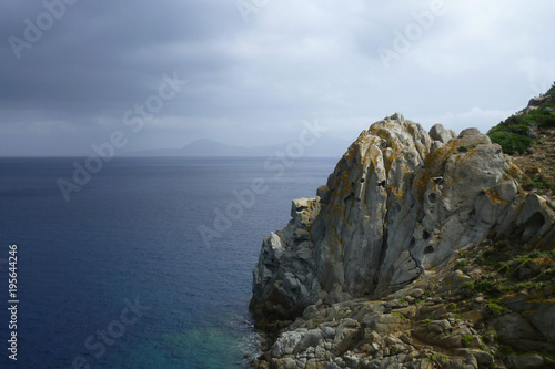 Monte Enfola, Aussichtspunkt auf der Insel Elba, Italien