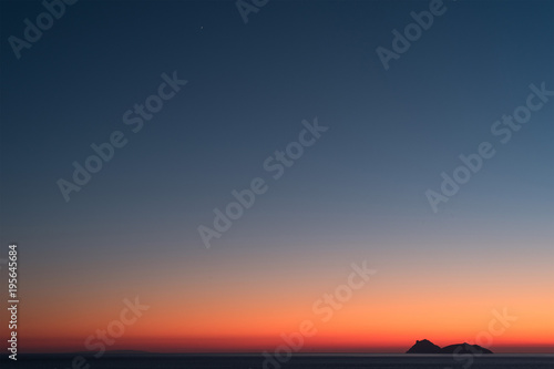 Giove al tramonto