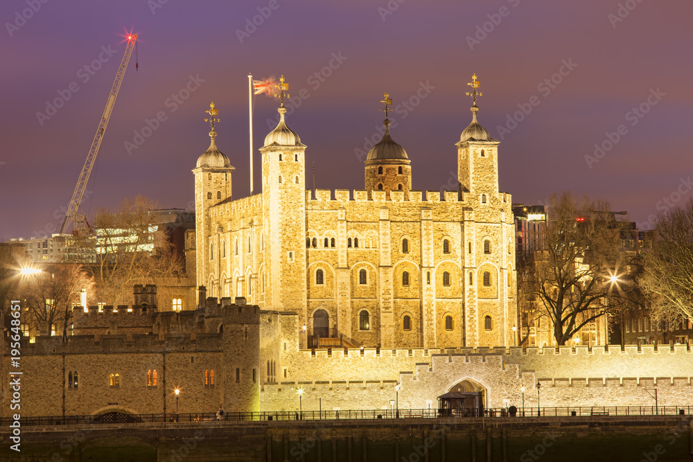 the Tower of London, landmark of the city