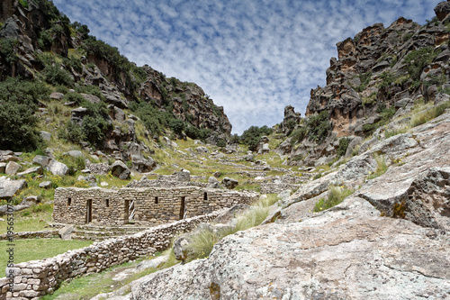 Die Ruinen von Maria Fortaleza (Taqrachullo) nahe Espinar, Cusco - Peru