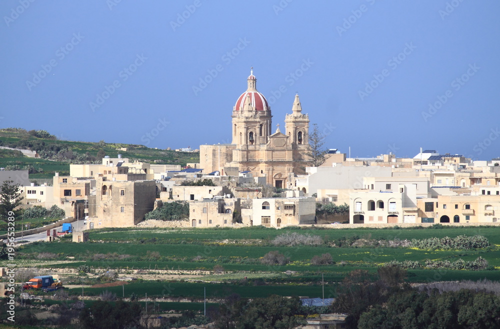 Church of the Visitation of Our Lady in Gozo. Malta