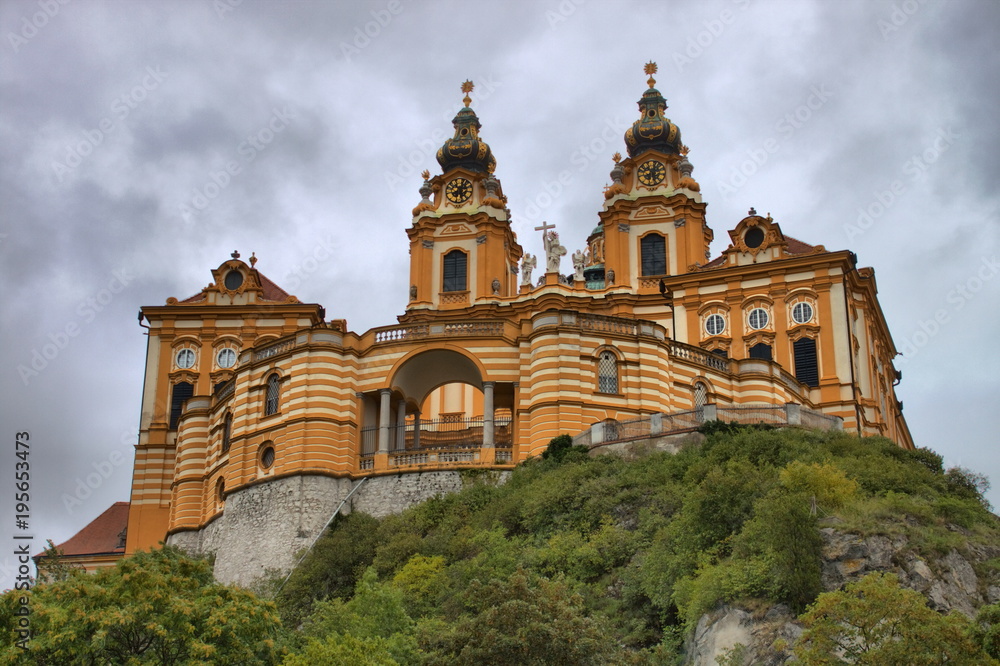 Melk abbey in Austria