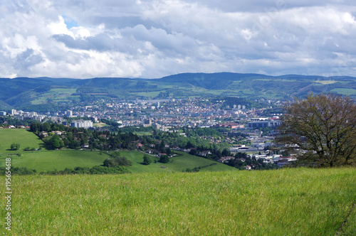 Photos vue sur saint etienne depuis la campagne environnante
