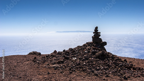 Blick von La Palma nach Gom...