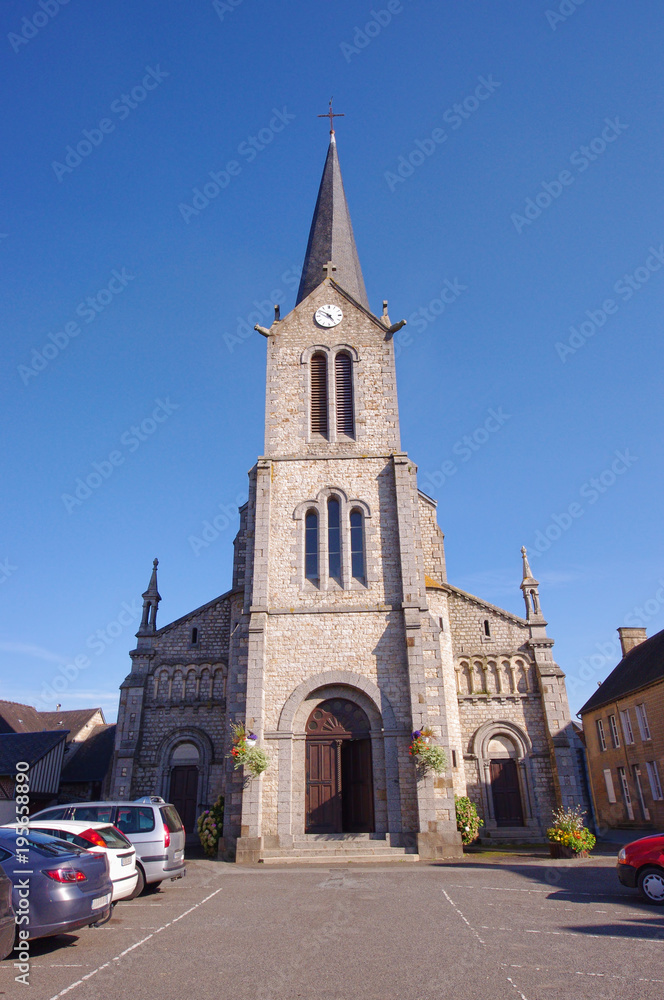 small catholic church in France