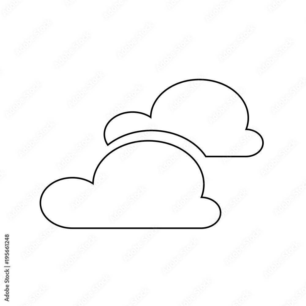 cloud, weather icon vector Illustration cloud, weather icon vector Illustration