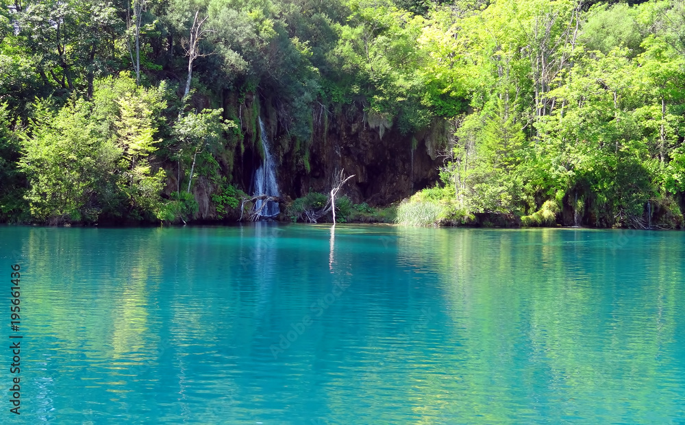 Fototapeta premium Landscape of waterfall