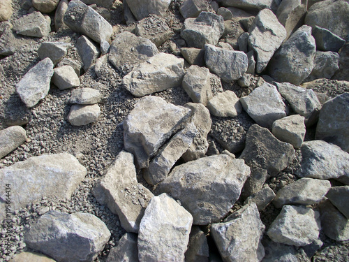 Stones and gravel