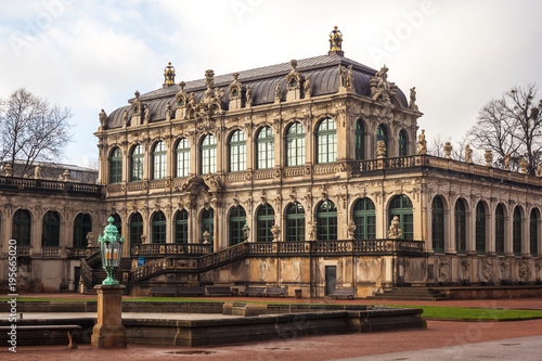 Zwinger Palace (architect Matthaus Poppelmann) - royal palace since 17 century in Dresden, Saxony, Germany © k_samurkas