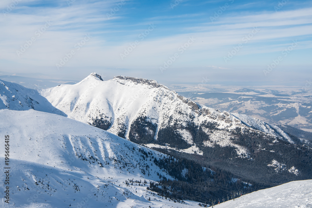 Tatry - Giewont zimą