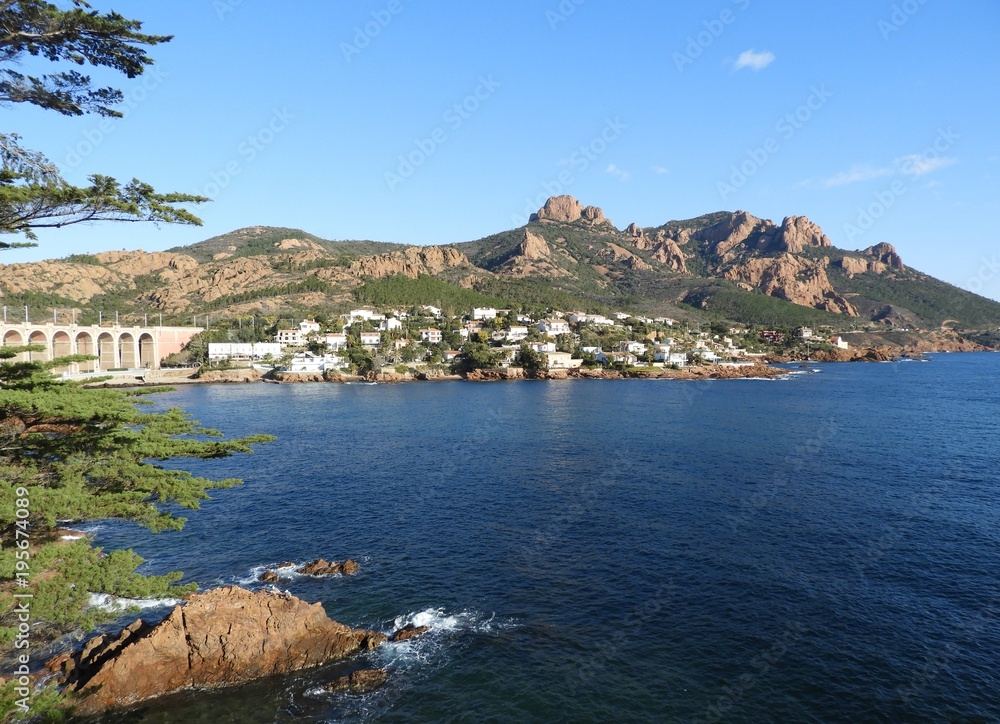 Obraz premium Anthéor et l'Estérel