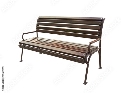 Park bench isolated © pioneer111