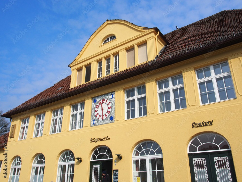 Fototapeta premium Historische Bürgerwache, Bielefeld, NRW, Deutschland