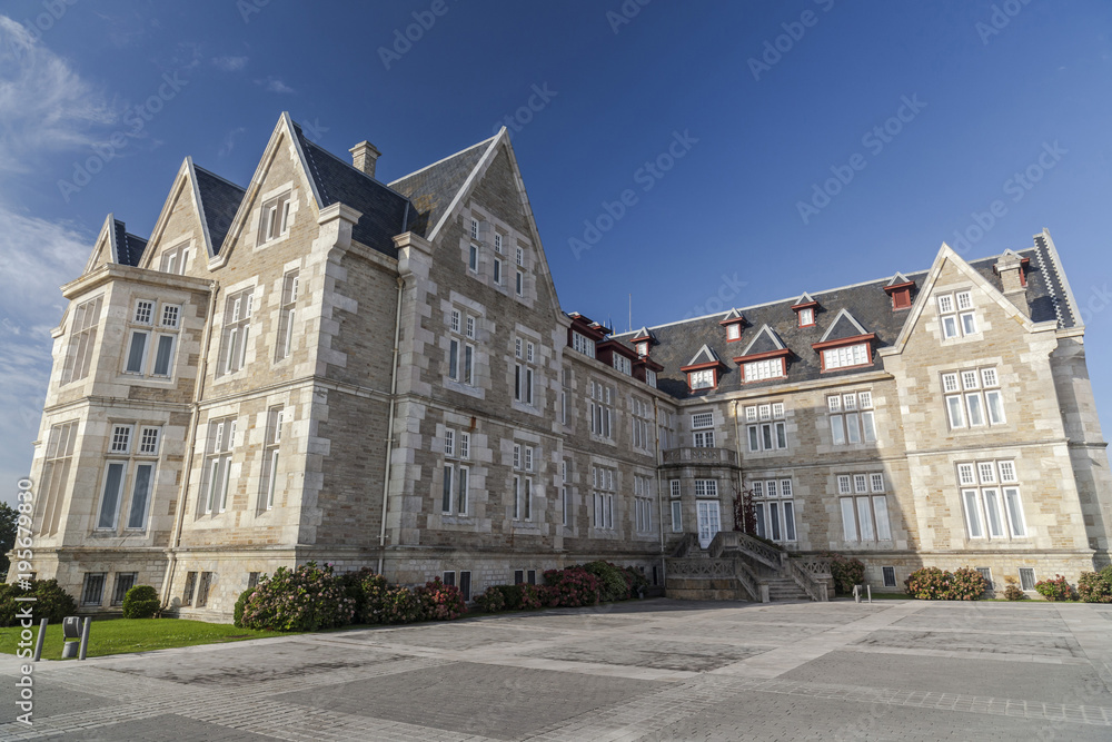 Royal Palace, Real Palacio de la Magdalena, Santander,Cantabria,Spain.