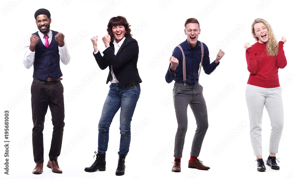 Group of 4 people Stock Photo Adobe Stock