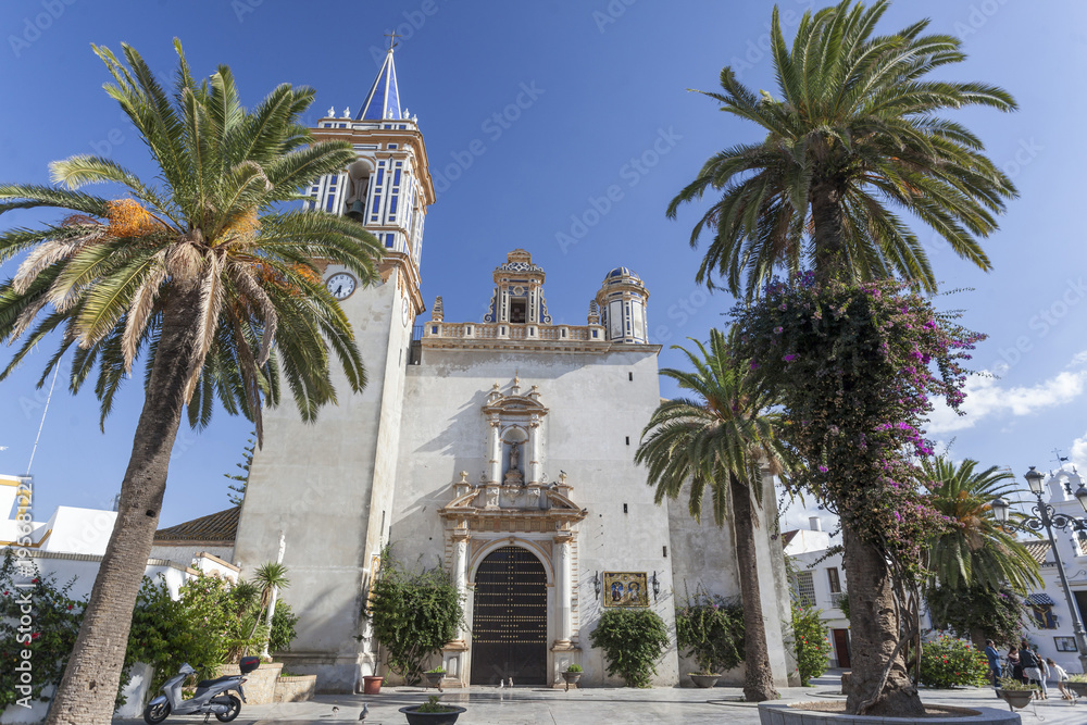 Church,Iglesia Nuestra Senora de la O,gothic style,Jerez,Andalucia.Spain.