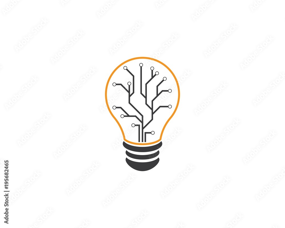bulb logo vector bulb logo vector