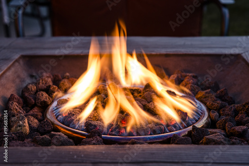 Backyard Firepit photo