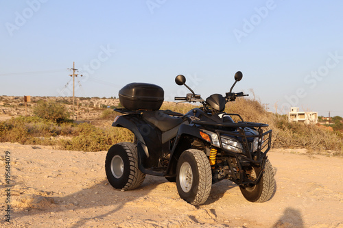 Quad outdoors in summer
