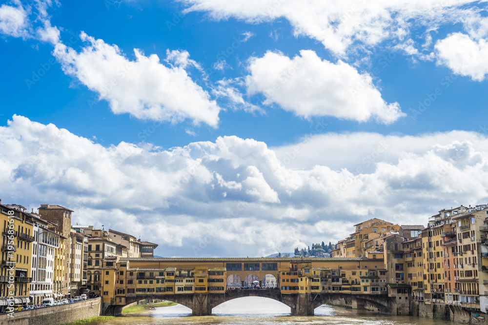 View of Ponte Vecchio, Florence, Italy