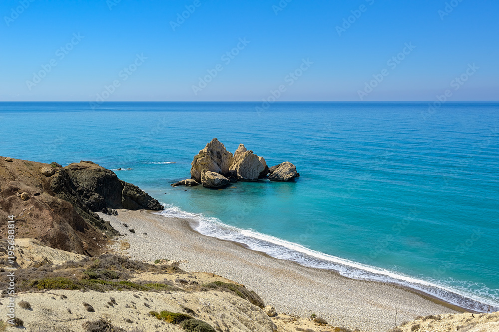 Cyprus pebble beach