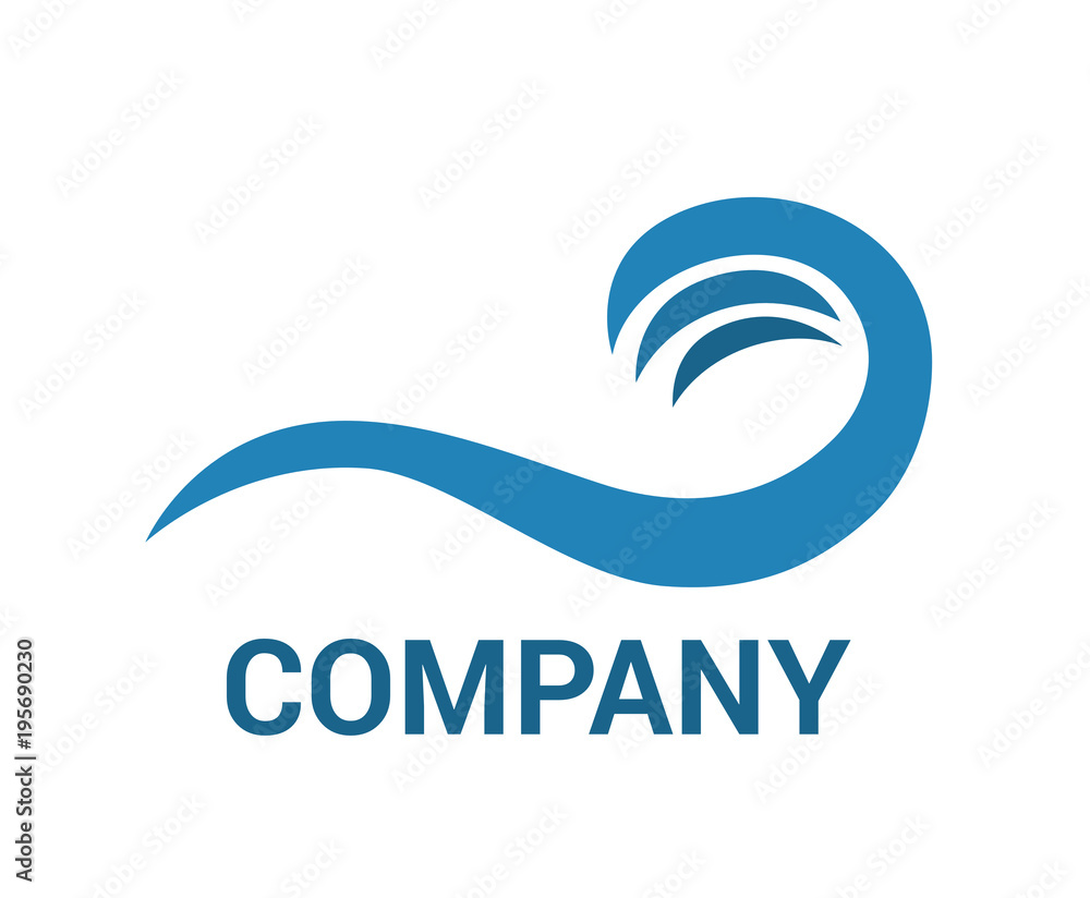 wave logo design 4 wave logo design 4