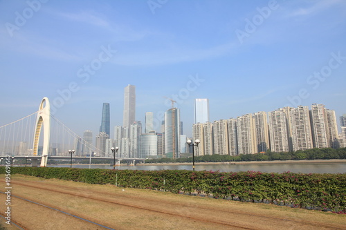 Skyline of Guangzhou, China
