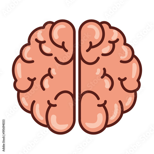 brain storm isolated icon
