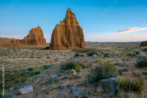 Temple of The Sun in Capitol Reef National Park photo